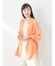 earth music&ecology シアーボーイズライクシャツ