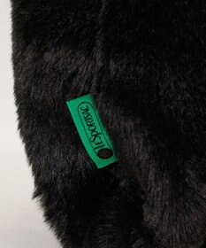 LeSportsac FUR SHOULDER TOTE/ブラックフラッフィーファー