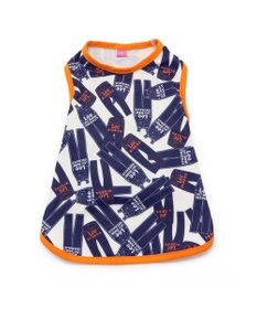 PET PARADISE 犬 夏服 ひんやり クール ペットパラダイス Ｌｅｅ クール 接触冷感 虫よけ ジーンズプリント タンクトップ 〔小型犬〕 超小型犬 小型犬 天竺 ひんやり 夏 涼感 冷却 吸水速乾 クールマックス