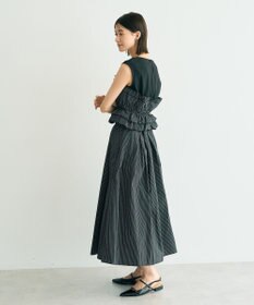 YECCA VECCA ビスチェドッキングブラウス