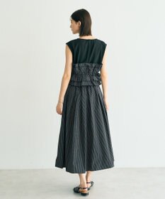 YECCA VECCA ビスチェドッキングブラウス