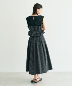 YECCA VECCA ビスチェドッキングブラウス