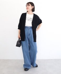 Green Parks ・ＳＵＧＡＲ　ＳＰＯＯＮ　デニムワイドパンツ