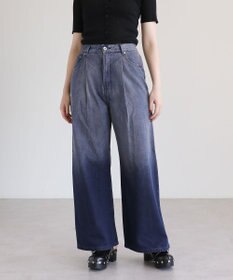 Green Parks ・ＳＵＧＡＲ　ＳＰＯＯＮ　デニムワイドパンツ