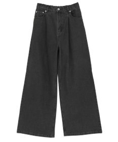 Green Parks ・ＳＵＧＡＲ　ＳＰＯＯＮ　デニムワイドパンツ