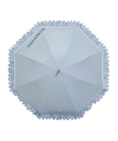 MOONBAT 【遮光/晴雨兼用日傘】POLO RALPH LAUREN(ポロ ラルフローレン) エンブフリル 長傘 遮熱 UV