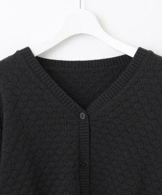 Feroux 【洗える】ポコポコ カーディガン