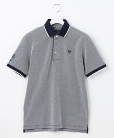 23区GOLF 人気NO.1ポロ【MEN】ピラミッドカノコ 半袖ポロシャツ
