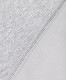 UNFILO L 【WEB限定】BEAUTY FORM JERSEY サイドZIP クロップドプルオーバー