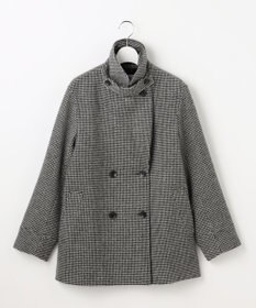 J.PRESS LADIES S チェックビーバー Pコート