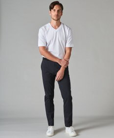 GOTAIRIKU ビジネスインナー/下着兼用【パックT】5.6oz 綿100％ スムース光沢加工 Tシャツ（Vネック/2枚セット）