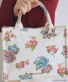 Maison de FLEUR 日比谷花壇コラボ ゴブランスクエアトート