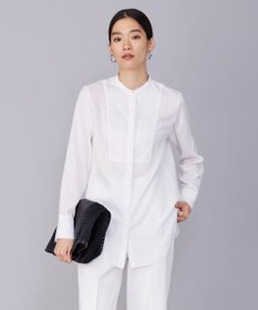 ICB L 【洗える】 リヨセルローン ブザムシャツ