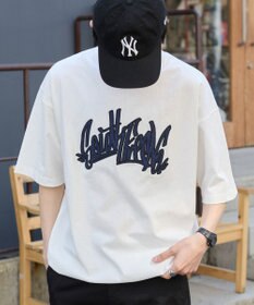WEGO 【ユニセックス着用ITEM】ワッペンロゴドロストBIG　T（SS）