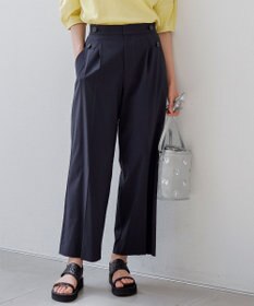 ANY SIS L 【ストレッチ・接触冷感・撥水・UVカット・洗える】エアリーストレッチ ワイドパンツ