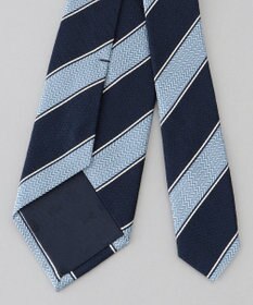 GOTAIRIKU GOTAIRIKU別注【日本製】シルク ネクタイ_レジメンタル