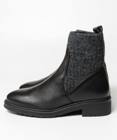 BONTRE 【UNISA/ウニサ】リブニットショートブーツ