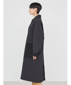 AMERICAN HOLIC キルポカ異素材Ｍｉｘロングコート