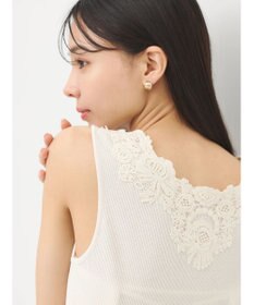 earth music&ecology バックレースタンクトップ