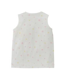 MIKI HOUSE HOT BISCUITS 【50-60cm】 メッシュ素材 ノースリーブ短肌着