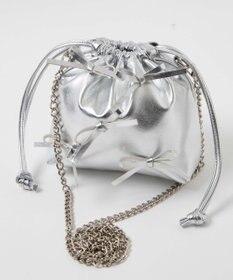 WEGO 巾着チェーンショルダー