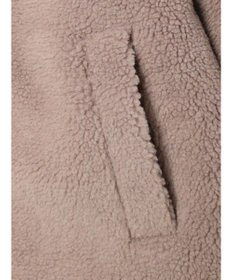 Green Parks スタンドカラーボアブルゾン