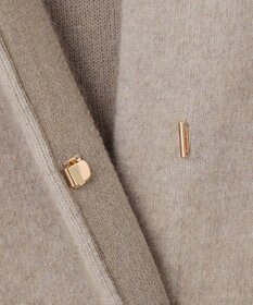 23区 L 【CLASSY.11月号掲載/洗える】ラクーンブレンドダブルフェイス ニットカーディガン