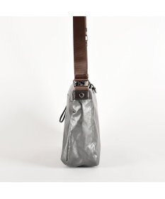 LA BAGAGERIE コーティングキャンバス ショルダーバッグ