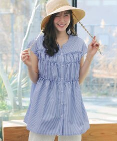 Tiaclasse L フリルティアードチュニック