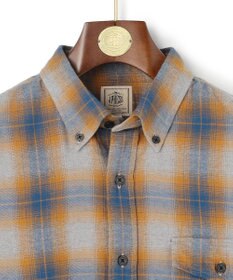 J.PRESS MEN 【WEB・一部店舗限定】チェックフランネル シャツ / B.D.