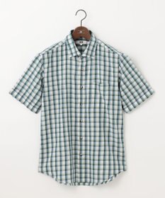 JOSEPH ABBOUD 【サスティナブル】リヨセルリネンチェック 半袖シャツ