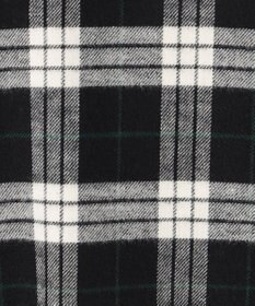 23区 L 【洗える】ブラッシュド ビエラチェック シャツ