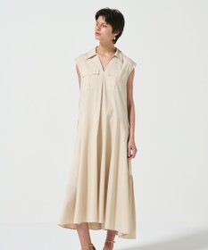 GRACE CONTINENTAL ティアードコンビシャツワンピース