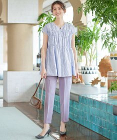 Tiaclasse L フリルティアードチュニック