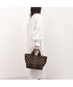 UNBILLION カシュカシュ cachecache / 柄アソートジャガード2wayトートバッグ