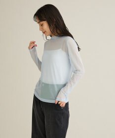 CRAFT STANDARD BOUTIQUE シアーメッシュロングスリーブインナー
