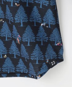 23区GOLF 【WOMEN】白夜ゴルフ柄 長袖シャツ