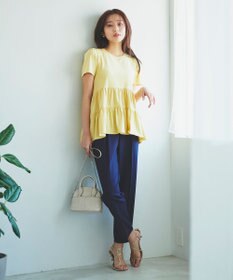 Feroux 【UVケア】ティアードチュニック Tシャツ