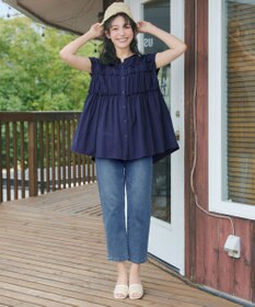 Tiaclasse L フリルティアードチュニック