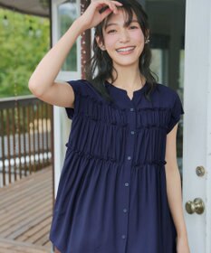 Tiaclasse L フリルティアードチュニック