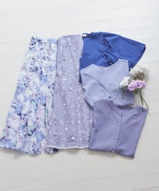 ANY SIS 【洗える】タックスリーブパール調 ニット