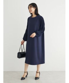 Green Parks マジョリカ袖ドッキングワンピース