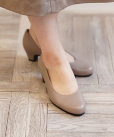 Pointer 日本製 ラウンドトゥパンプス