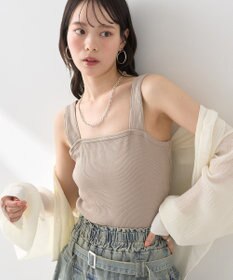 earth music&ecology ワイドストラップキャミソール