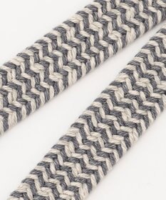 JOSEPH ABBOUD 【ストレッチ/ソフト/日本製】ウールメランジメッシュ ベルト