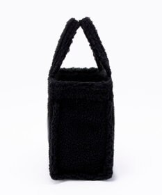 LeSportsac SMALL TWO WAY DENIM TOTE/ブラックデニム/ブラックシェルパ