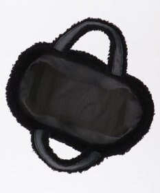 LeSportsac SMALL TWO WAY DENIM TOTE/ブラックデニム/ブラックシェルパ