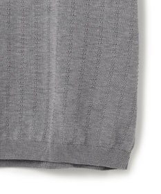 J.PRESS MEN シルクコットン ニットポロシャツ