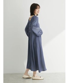 Green Parks ・ｆｕｒｒｙ　ｒａｔｅ　バックレースアップワンピース