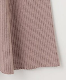 ANY SIS 【洗える】異素材コンビフレアニット ワンピース